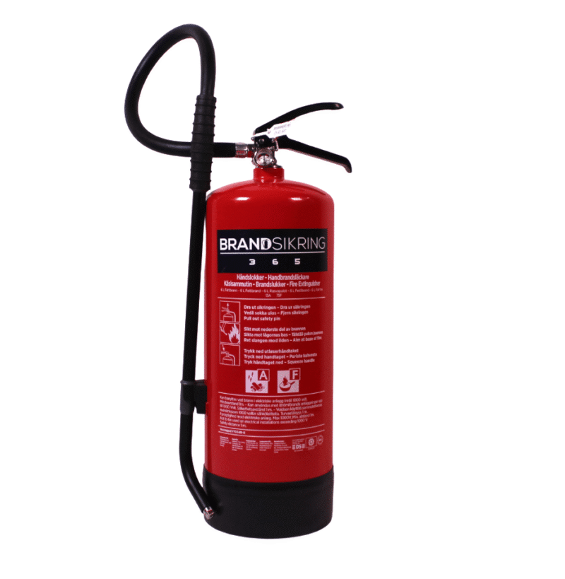 6L fedt og friture slukker