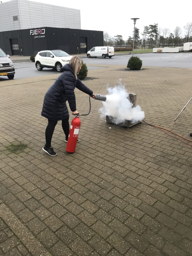 Elementær brandbekæmpelses kursus