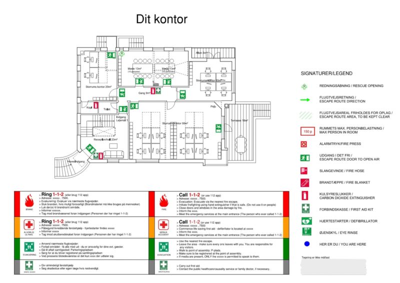 Evakueringsplan