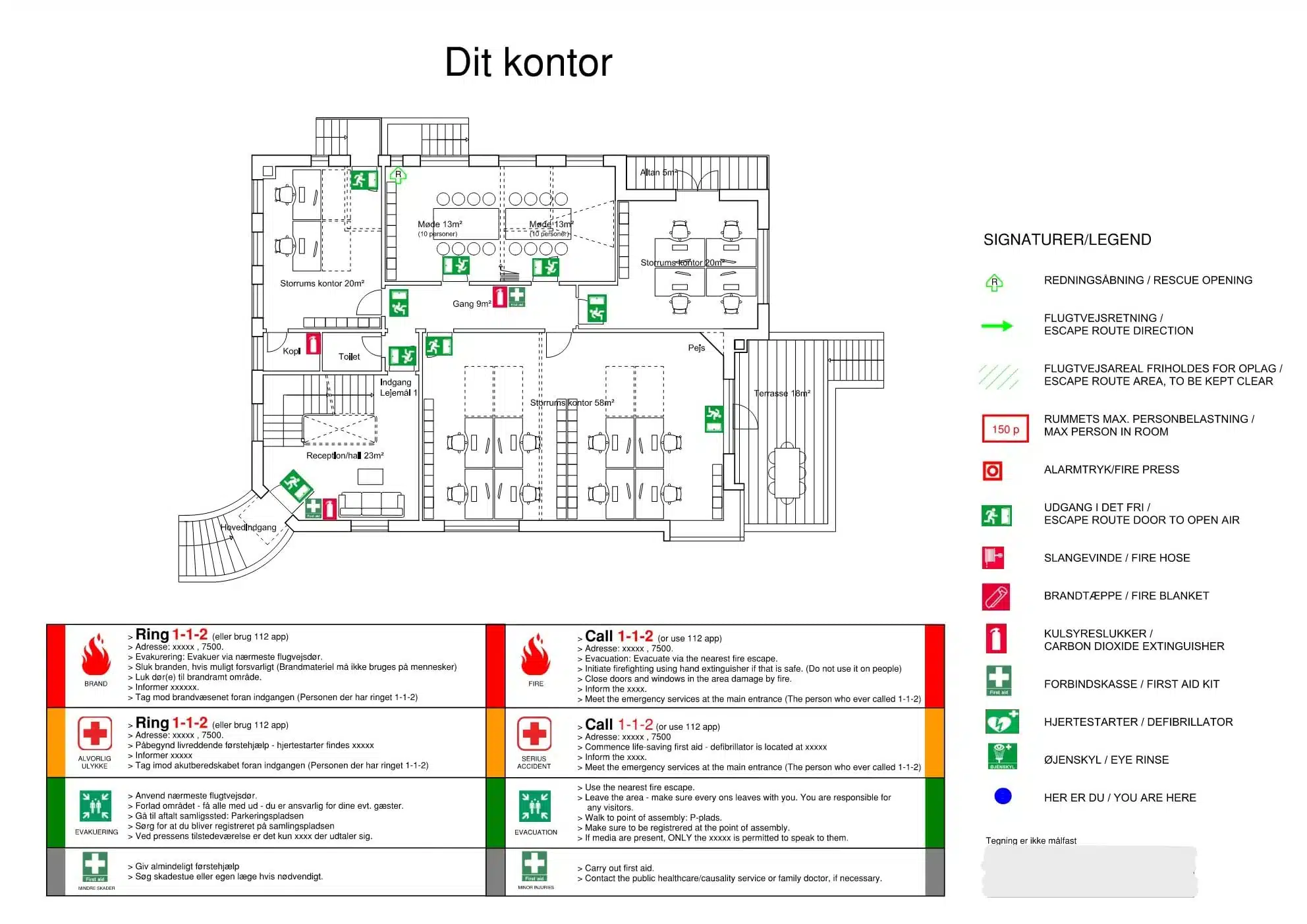 Evakueringsplan