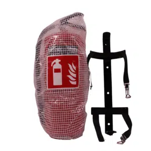 Brandslukker med overtræk