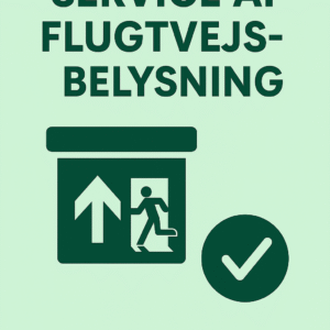 Service af flugtvejs belysning