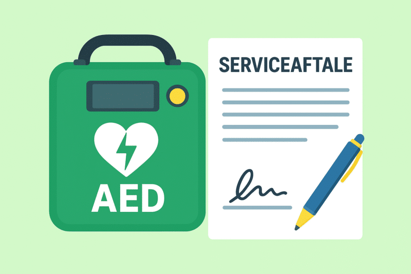 ServicePlus aftale - ZOLL AED Plus Hjertestarter