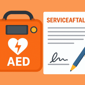 ServicePlus aftale – Nihon Kohden AED-3100 Hjertestarter